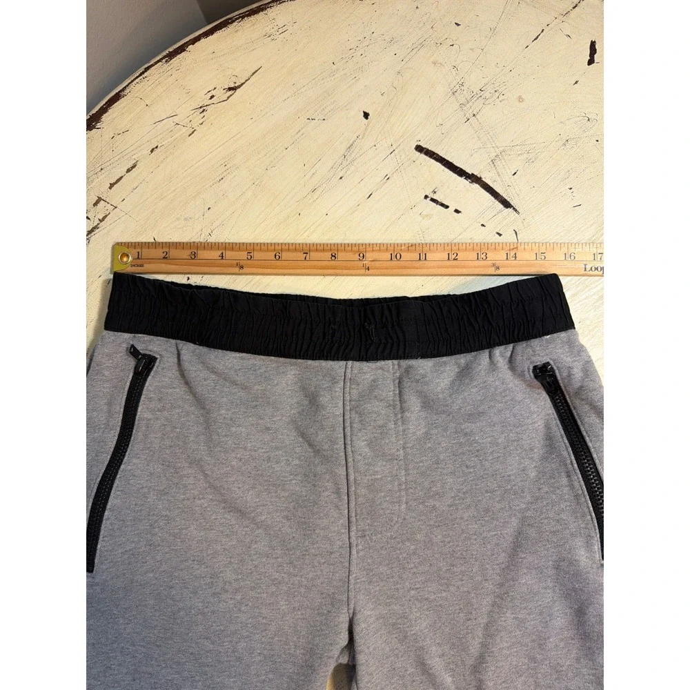 Fear of God Essentials Sweatpants Mens‎ Med Grey Ankle Zip Joggers FOG